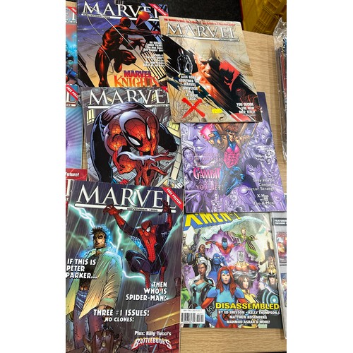 112 - Selection of Marvel Comics and magazines to include ' Marvels Mightiest Heroes' , ' The Classic Marv... 