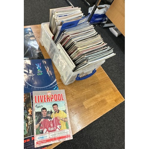 171 - 1960s-2010 + over 200 football programmes - England, Cup Finals, Premier, League, Non-League plus ma... 