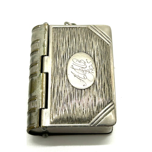 458 - Silver cased vesta cigarette lighter along with trench art lighter etc