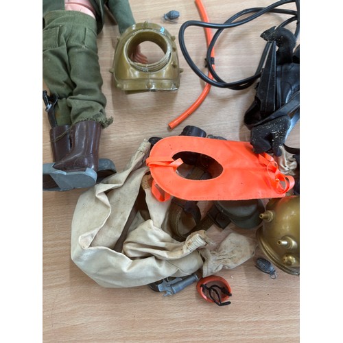 13 - Vintage 1964 Action man figures and accessories