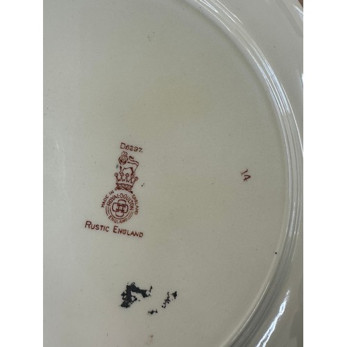 261 - Selection of porcelain miscellaneous to include Rosalyn china, Royal Doulton plate, Wedgwood and Mas... 