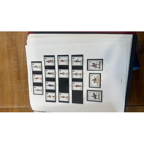 205 - Selection of assorted vintage and later stamps