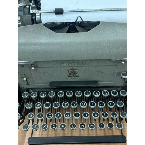 332 - Vintage Imperial 60 type writer