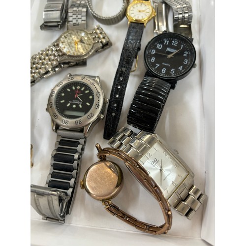 482 - Large selection of assorted wristwatches, untested