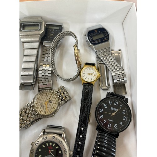 482 - Large selection of assorted wristwatches, untested