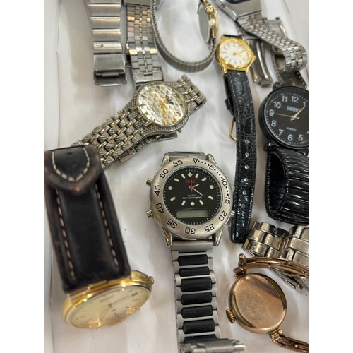 482 - Large selection of assorted wristwatches, untested