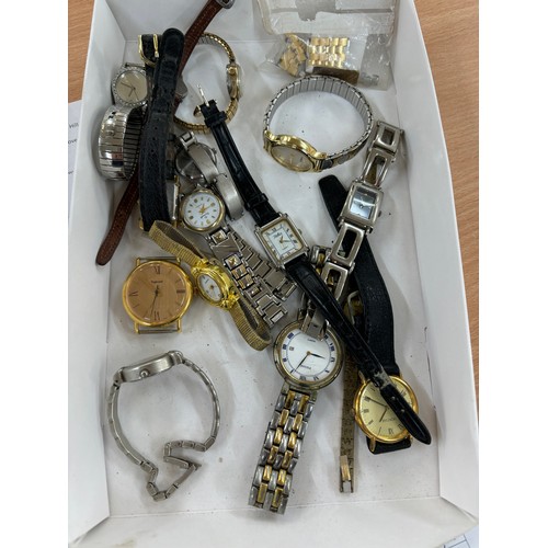 485 - Large selection of assorted wristwatches, untested