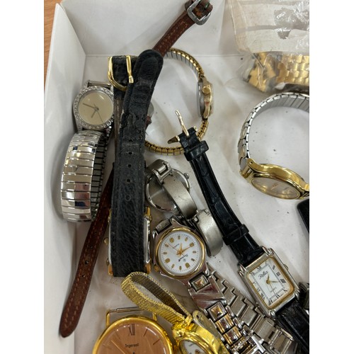 485 - Large selection of assorted wristwatches, untested