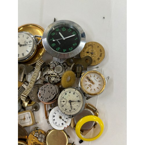 478 - Large selection of assorted wristwatch movements etc