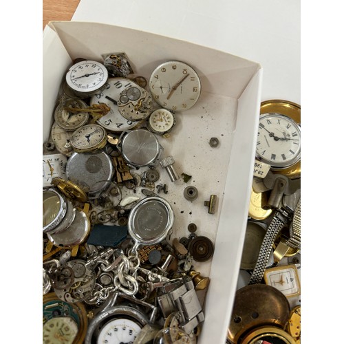 478 - Large selection of assorted wristwatch movements etc