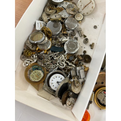 478 - Large selection of assorted wristwatch movements etc