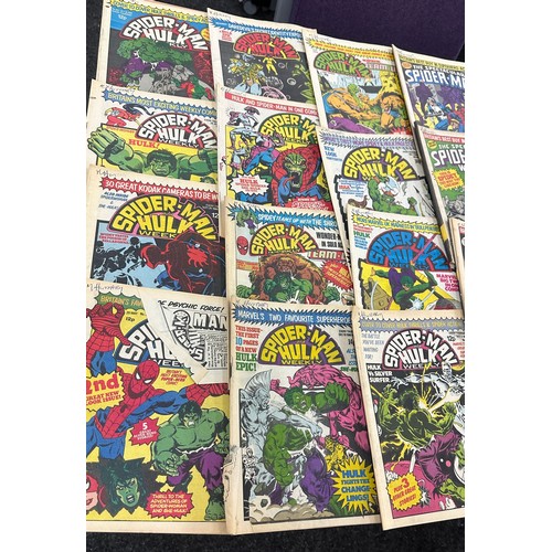 349 - Selection of Vintage Marvel comics