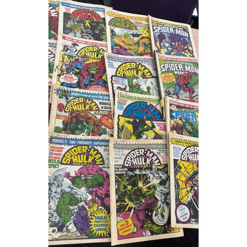 349 - Selection of Vintage Marvel comics