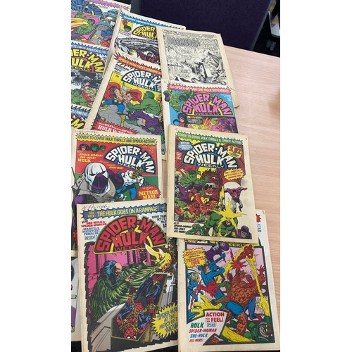 354 - Selection of Vintage Marvel comics