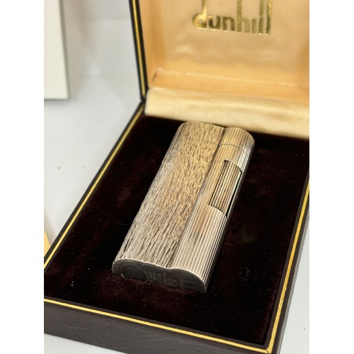 470 - Boxed Dunhill d72312 cigarette lighter