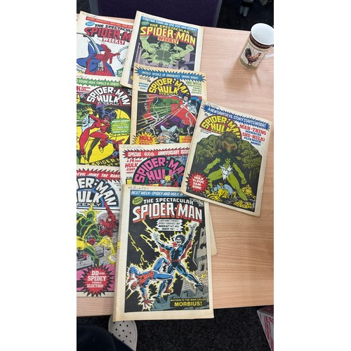 372 - Selection of Vintage Marvel comics