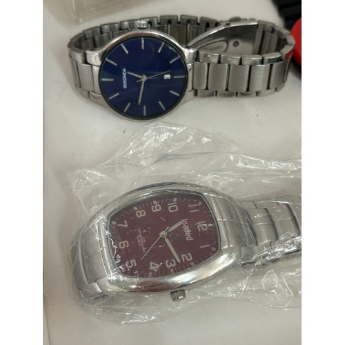 479 - Selection of assorted wrist watches includes Sekonda 1383, Loaded wristwatch etc