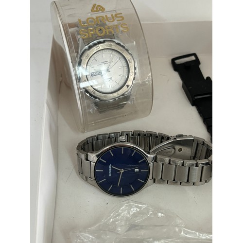 479 - Selection of assorted wrist watches includes Sekonda 1383, Loaded wristwatch etc