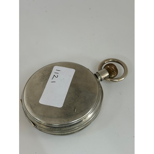 494 - Large open face pocket watch, untested