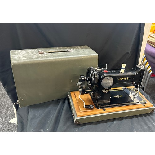 195 - Vintage Jones sewing machine- untested