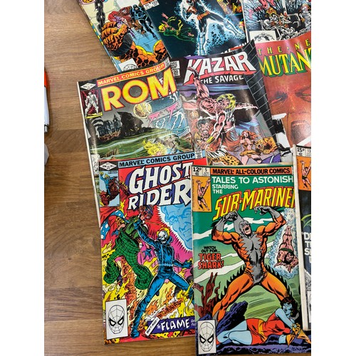 346 - Selection of Vintage Marvel comics