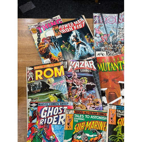 346 - Selection of Vintage Marvel comics