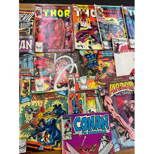 345 - Selection of Vintage Marvel comics