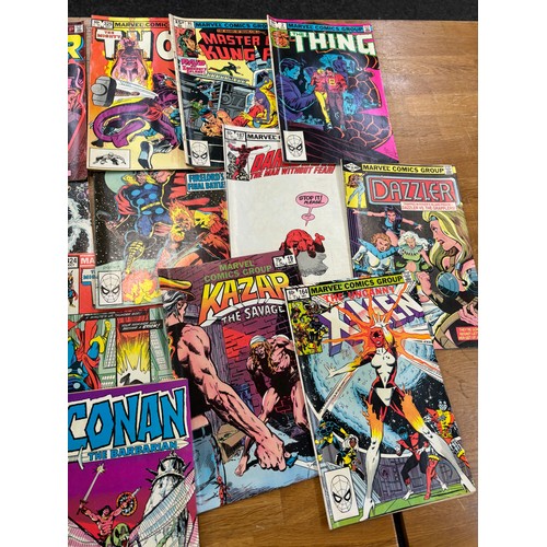 345 - Selection of Vintage Marvel comics