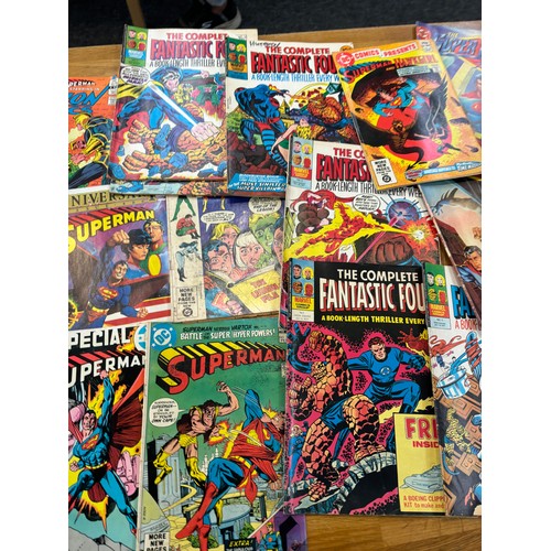 374 - Large selection of Marvel 1980 Superman comics