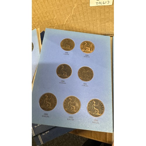 96 - Selection of collectors coins sets includes British penny sets etc