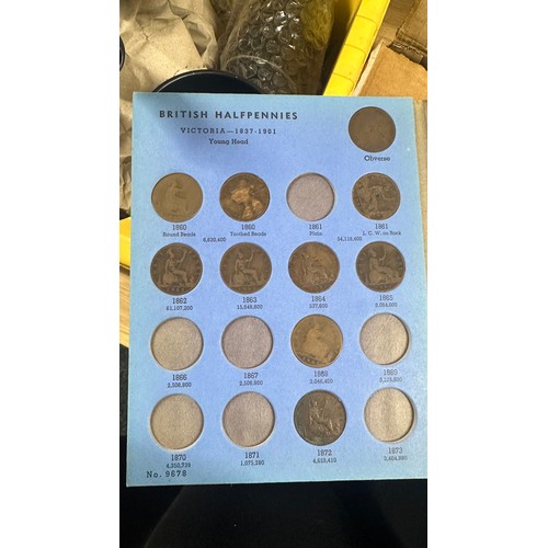 96 - Selection of collectors coins sets includes British penny sets etc