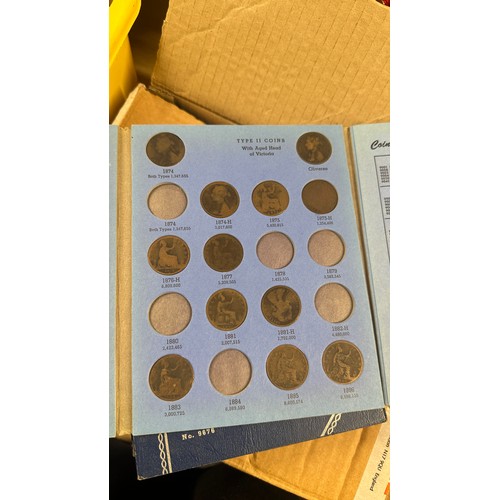 96 - Selection of collectors coins sets includes British penny sets etc