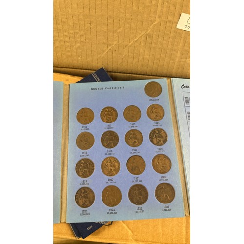 96 - Selection of collectors coins sets includes British penny sets etc