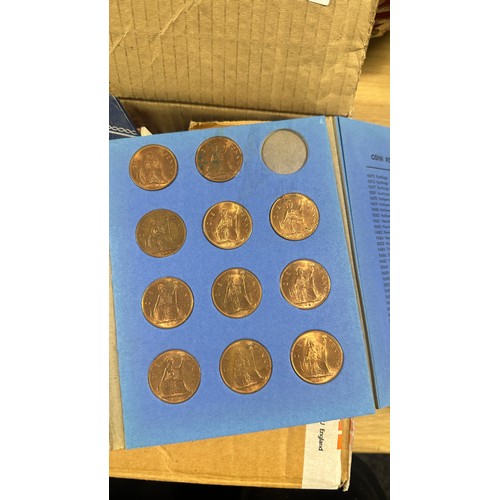 96 - Selection of collectors coins sets includes British penny sets etc