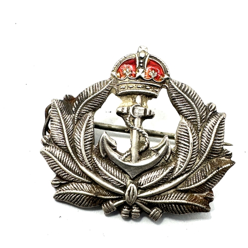 230 - 2 military silver sweetheart brooches