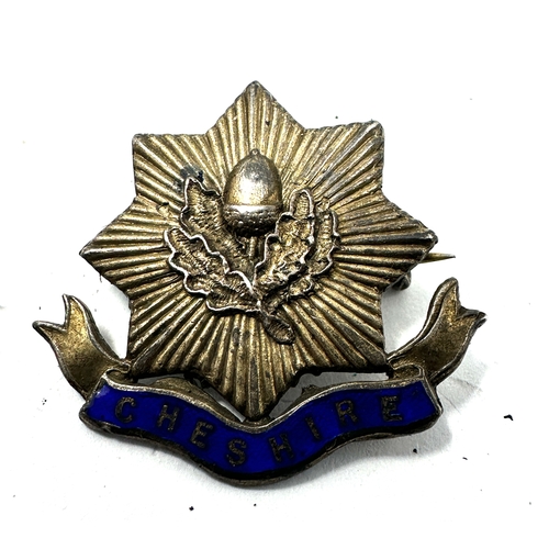 230 - 2 military silver sweetheart brooches