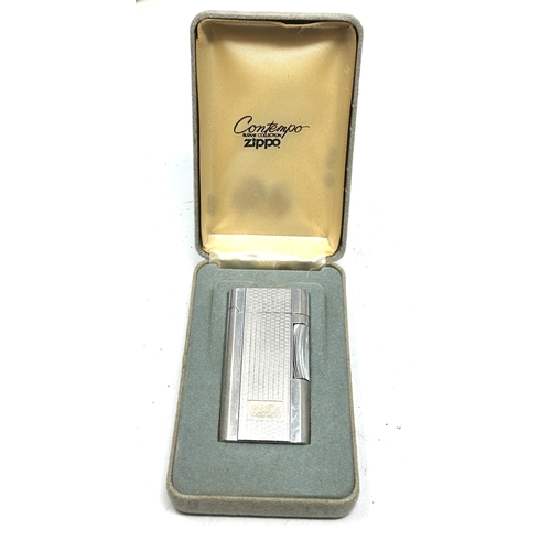 511 - vintage Boxed Contempo Zippo lighter