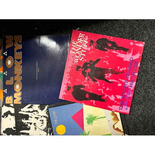 53 - Large selection of LPs includes Selection of LPs includes b52s, the pure, Talking heads etc