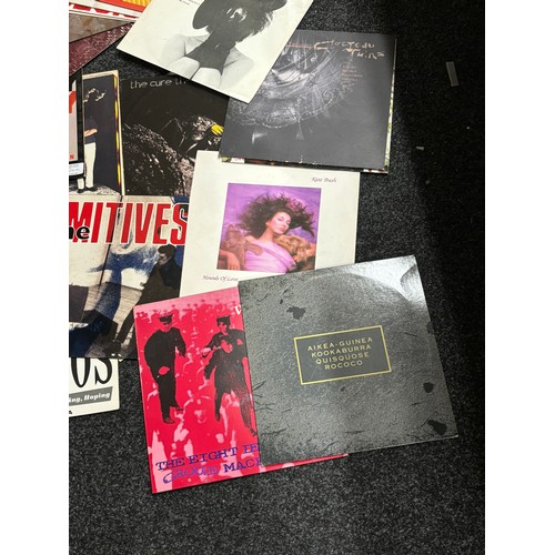 54A - Large selection of LPs includes Prince, Kate bush, The primitives etc