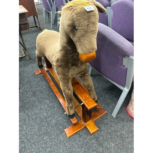 431 - Vintage rocking horse