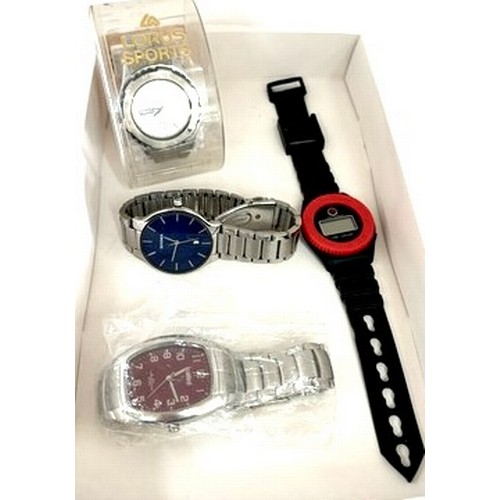 479 - Selection of assorted wrist watches includes Sekonda 1383, Loaded wristwatch etc