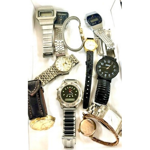 482 - Large selection of assorted wristwatches, untested