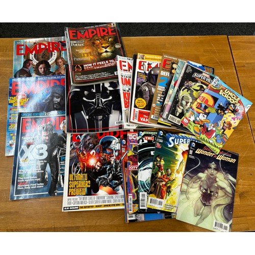 14 - Marvel and DC Comics, together with Special edition Empire publications