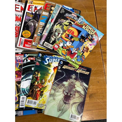 14 - Marvel and DC Comics, together with Special edition Empire publications