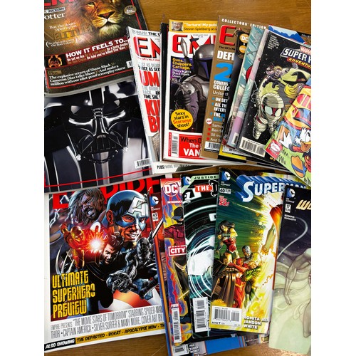 14 - Marvel and DC Comics, together with Special edition Empire publications