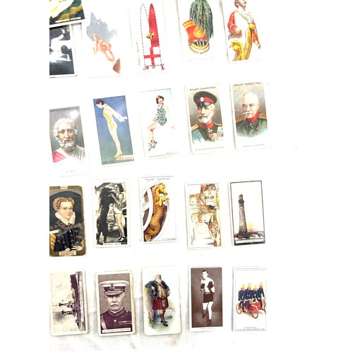 40 - Large collection of cigarette cards, many thousands, scouts, military, sports, movie stars, etc