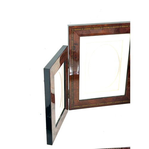 16 - Selection of inlaid picture frames