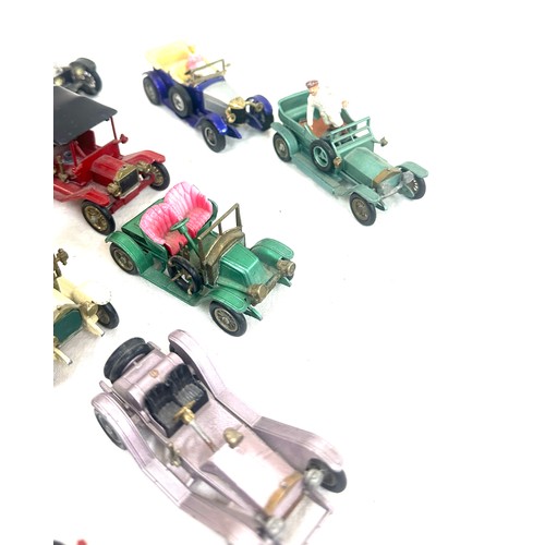 11 - Selection of assorted vintage toy diecast vehicles to include Lesney, Corgi, some with miniature fig... 