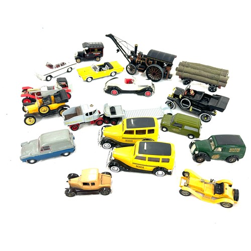 15 - Selection of assorted vintage toy diecast vehicles to include Lledo, Lesney etc