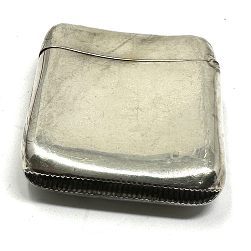 28 - Antique silver vesta case